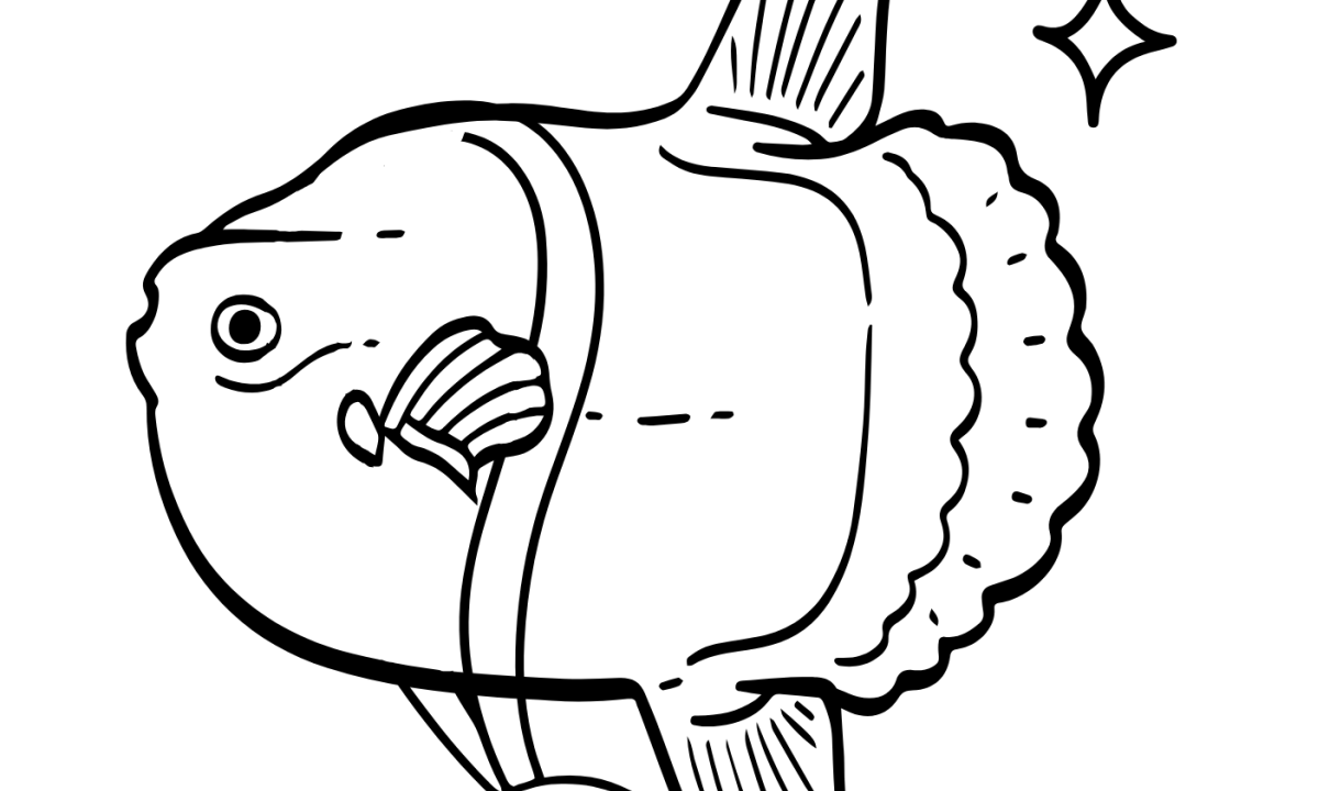 Gymnastics Colouring In Page Mola Mola