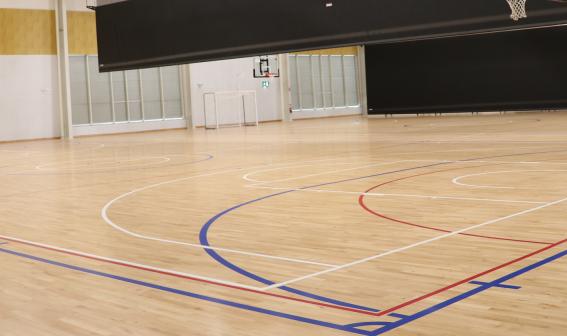 Indoor court at Concord Oval recreation centre
